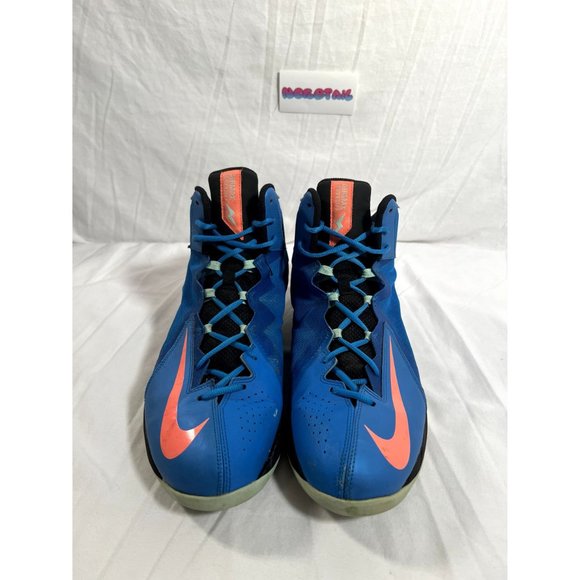 Nike Air Max Stutter Step 2 Basketball Shoes Mens 13 Blue Bright Mango Athletic - Picture 2 of 10